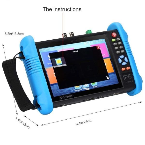 Tester Monitor CCTV Multi cámara, Multi formato