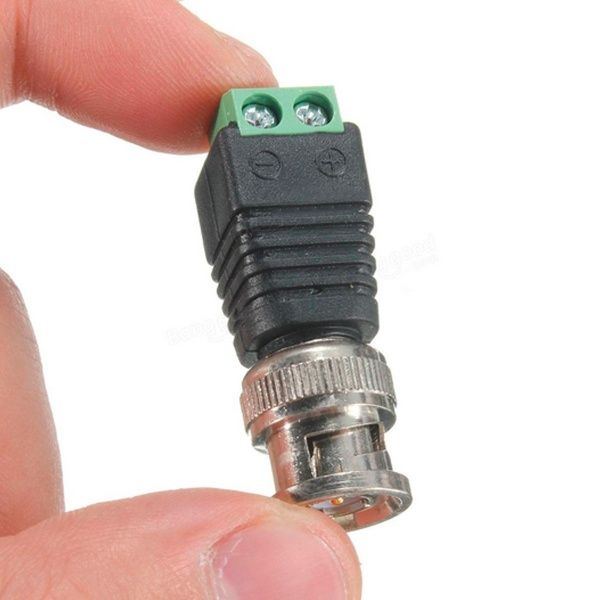 Conector BNC Macho – Tornillos