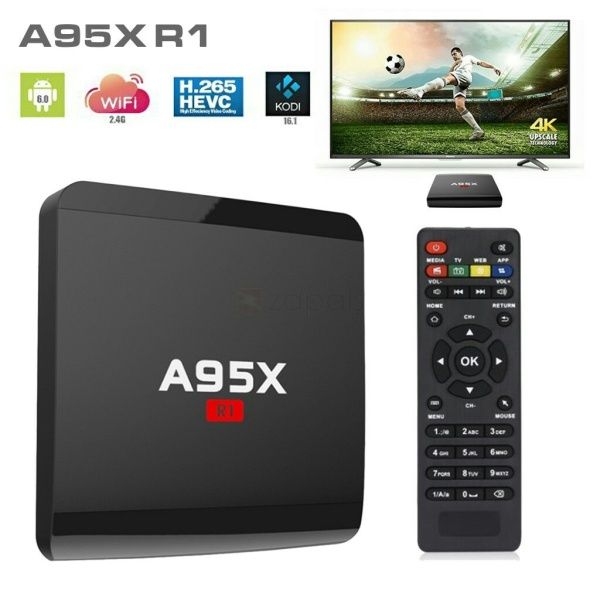 Android TV Box ,4K, Android 7.1. 2GB RAM – 16GB ROM