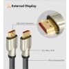 Cable Hdmi 2.0 3d 4k 60fps,18gb,1.5mts Alta Calidad, bañado en Oro