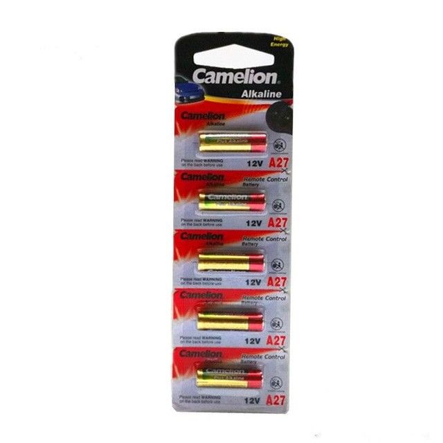 Camelion Pila / bateria 27A. Alta potencia 12v. Pack 5 unidades