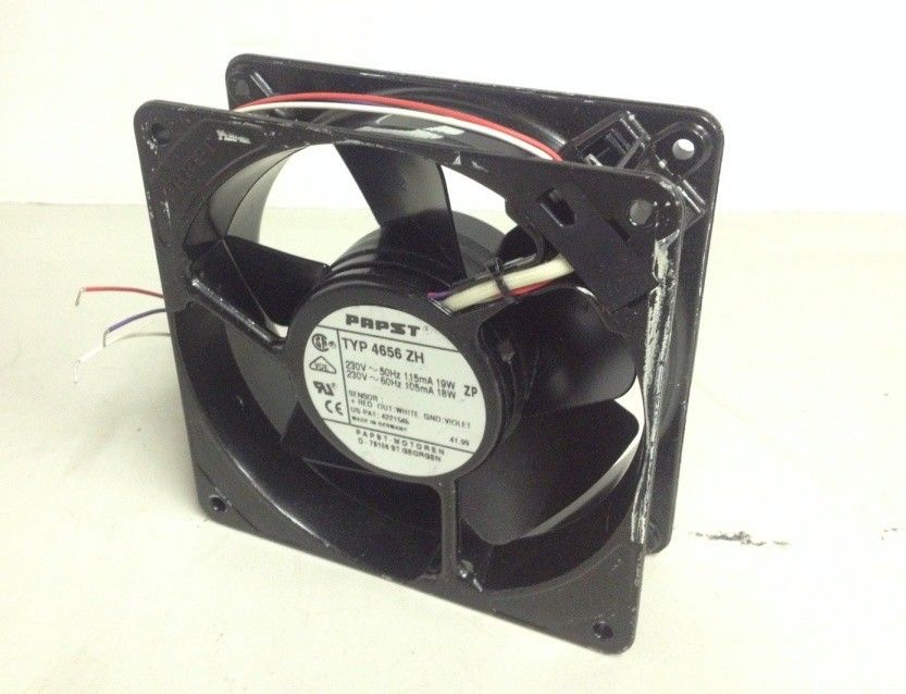 Ventilador 12x12x3,8 Cm, Axial Con Sensor, Papst Typ 4656 Zh