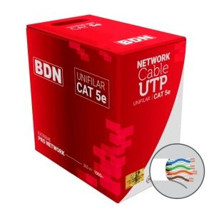 CABLE U/UTP CAT5E BDN BLANCO 305M UL