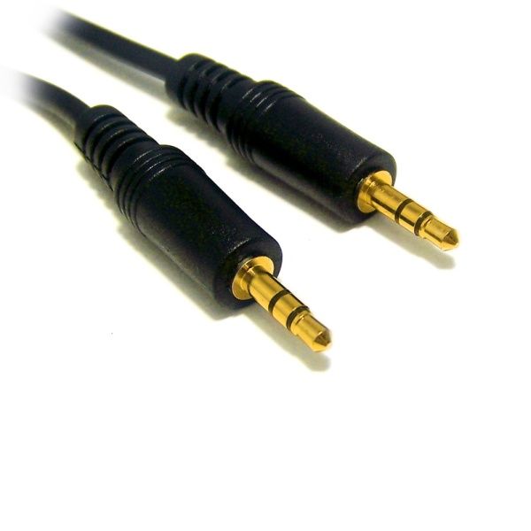 CABLE STEREO PLUG 3.5MM 1,8 METROS M/M