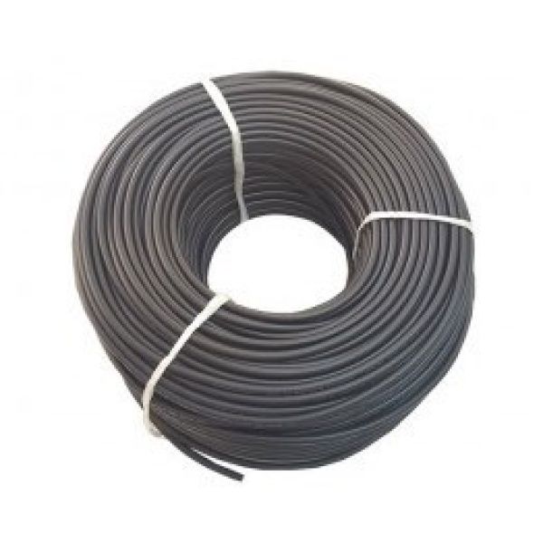 CABLE SOLAR 1X4MM NEGRO EN ROLLO 100 MTS