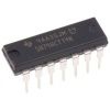 SN74HCT14N. Inversor, HCT, Hex 4mA PDIP 14 pines, alimentación 4,5 → 5,5 V. PACK 8 UNIDADES.