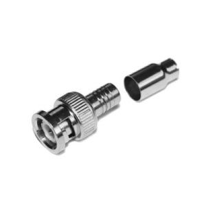 Conector BNC,Macho,Recto,RG59,Crimpado