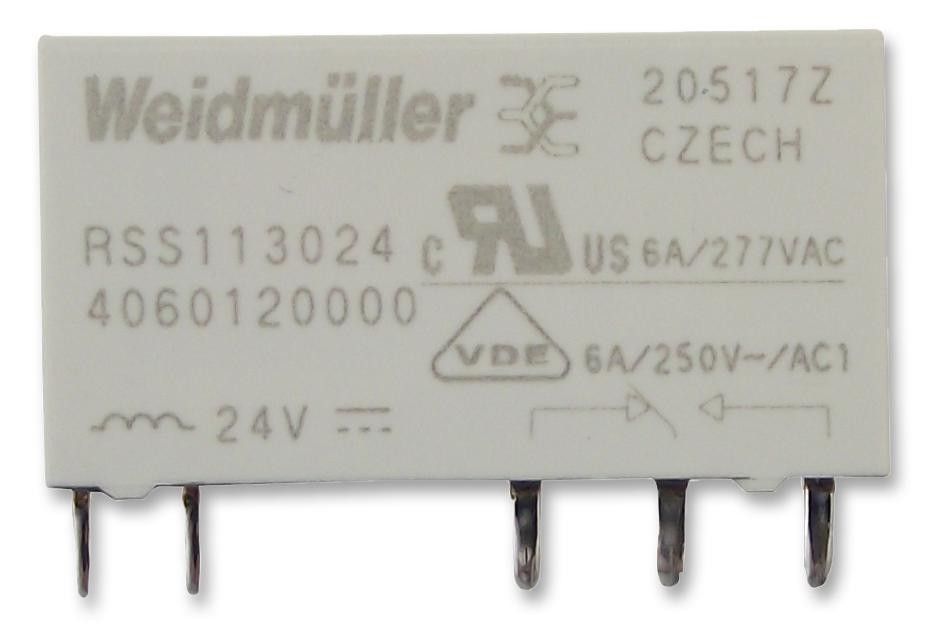 857-152 PCB RELE 24 V DC 6 A 1 change-over