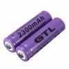 Pila de Litio AA LS14500 ecargable 2300 mah.2 UNIDADES