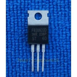 IRFB38N20D, Transistor mosfet, 43 A, 200 V, 3-Pin, TO-220AB. Pack 3 unidades