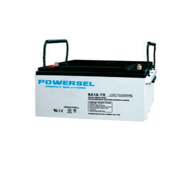 BATERIA AGM 12 V 70 AH, ciclo profundo. POWERSEL