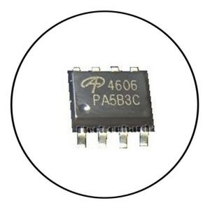 AO4606 Circuito integrado, 2 transistores MOSFET A04606S SOIC8