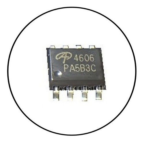 AO4606 Circuito integrado, 2 transistores MOSFET A04606S SOIC8