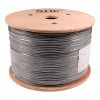 Cable Blindado 2×18 AWG Multifilar para señal y control 305m Gris.NHTD