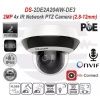 Mini PTZ IP 1080P Zoom 4X/IR 20M/WDR Real. Hikvision