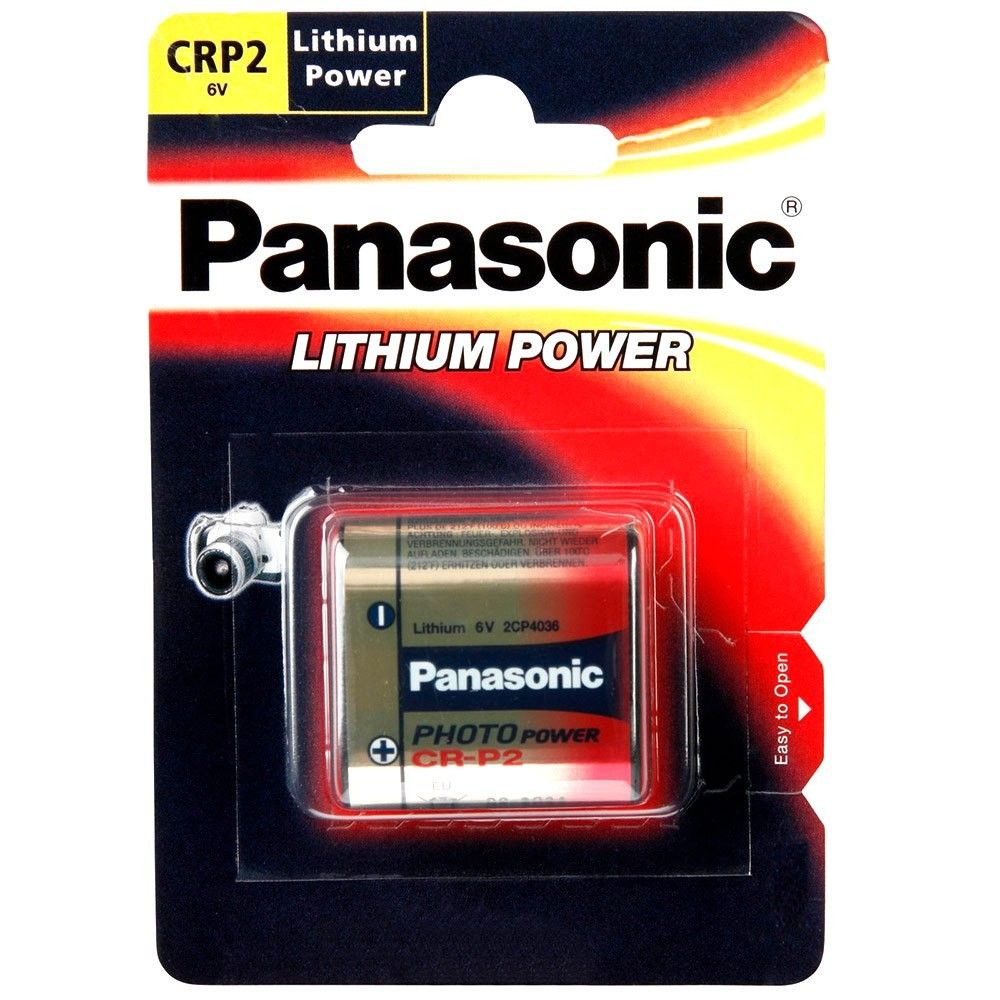 CR-P2PA/1B Panasonic. Bateria de litio cilindrica