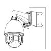 Soporte de montaje en esquina PFA151.Dahua.