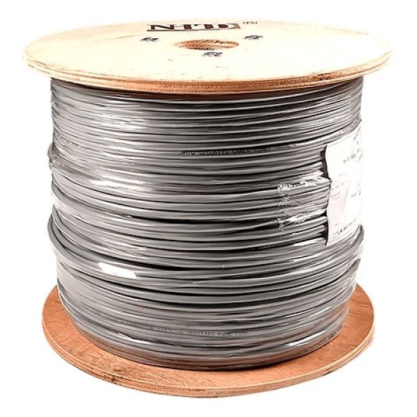 Cable Blindado 4×16 AWG Multifilar 305m Gris