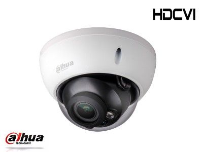 Cámara HDCVI Domo 8MP 4K lente motorizado IR30 Starlight IP67 IK10. Dahua