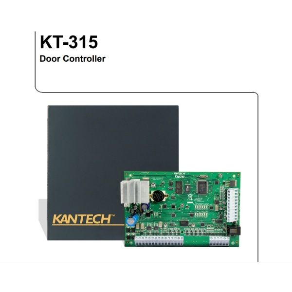 Controlador Kantech KT-315 128KB 2 puertas, gabinete metal