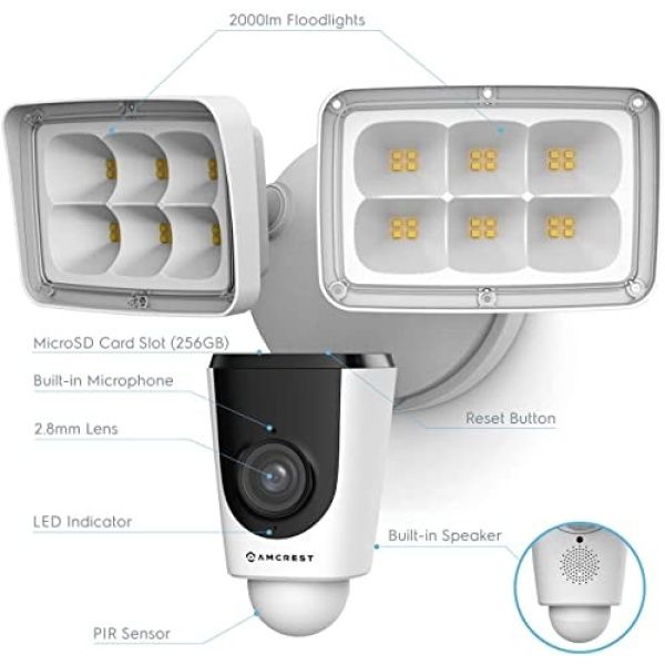 Cámara imou IP 2MP 2.8mm LED10 Wifi Slot MicroSD IP67 microfono parlante y sirena.Imou de Dahua