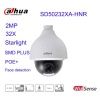 Cámara Dahua IP PTZ 2MP 32X PoE+ Alarma 2/1 Audio 1/1 Starlight IVS IP67 IK10 Face Detection.