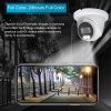 Cámara IP domo Full-Color WizSense 4MP/2.8mm/LED 30M/PoE/IP67/Mic/Slot.Dahua