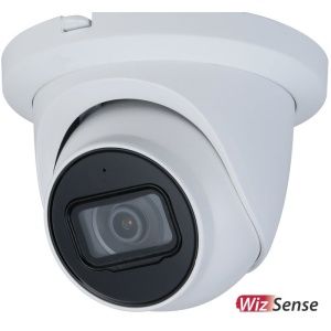 Cámara IP domo Full-Color WizSense 2MP/2.8mm/LED 30M/PoE/IP67/Mic/Slot.Dahua