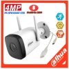 Cámara Dahua IP Bala 4MP 2.8mm IR30 Wifi Slot MicroSD, altavoz, SMD IP67.Dahua