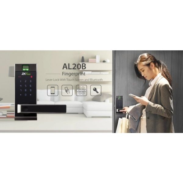 AL20B Control de Acceso Standalone PIN+Huella, Bluetooth. ZKteco