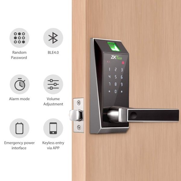 AL20B Control de Acceso Standalone PIN+Huella, Bluetooth. ZKteco