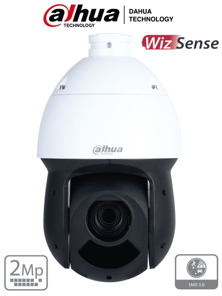 Camara IP PTZ de 2 MP/ 16x / IR de 100M/ H.265/ WDR Real de 120 dB/ Protección Perimetral / Micro SD